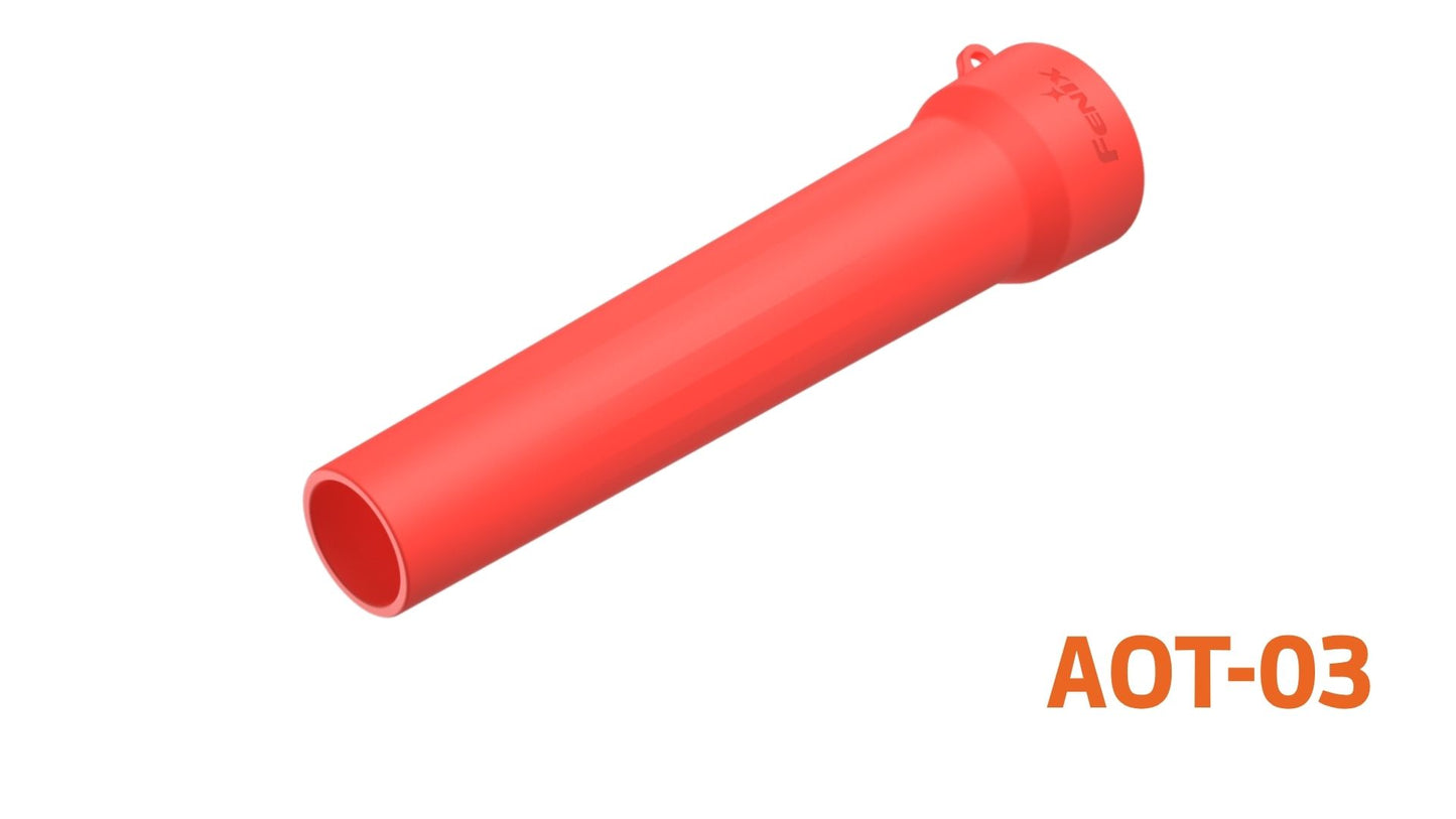 FENIX - AOT-03 R - ROUGE - Bâton de signalisation rouge - Revendeur Officiel Lampes FENIX depuis 2008 | Votre Boutique en ligne FENIX®