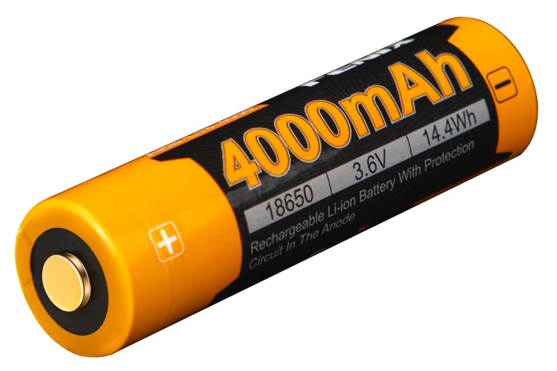 Fenix ARB-L18-4000 Batterie rechargeable 3.6V - 4000 mAh - Revendeur Officiel Lampes FENIX depuis 2008 | Votre Boutique en ligne FENIX®