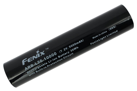 Fenix ARB-L-26-10000 - Batterie rechargeable 7.2V 5000mAh - Revendeur Officiel Lampes FENIX depuis 2008 | Votre Boutique en ligne FENIX®