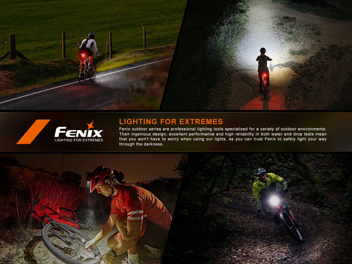 Fenix BC06R - Feu arrière de vélo à détection de freinage intelligent - 90 lumens - Revendeur Officiel Lampes FENIX depuis 2008 | Votre Boutique en ligne FENIX®