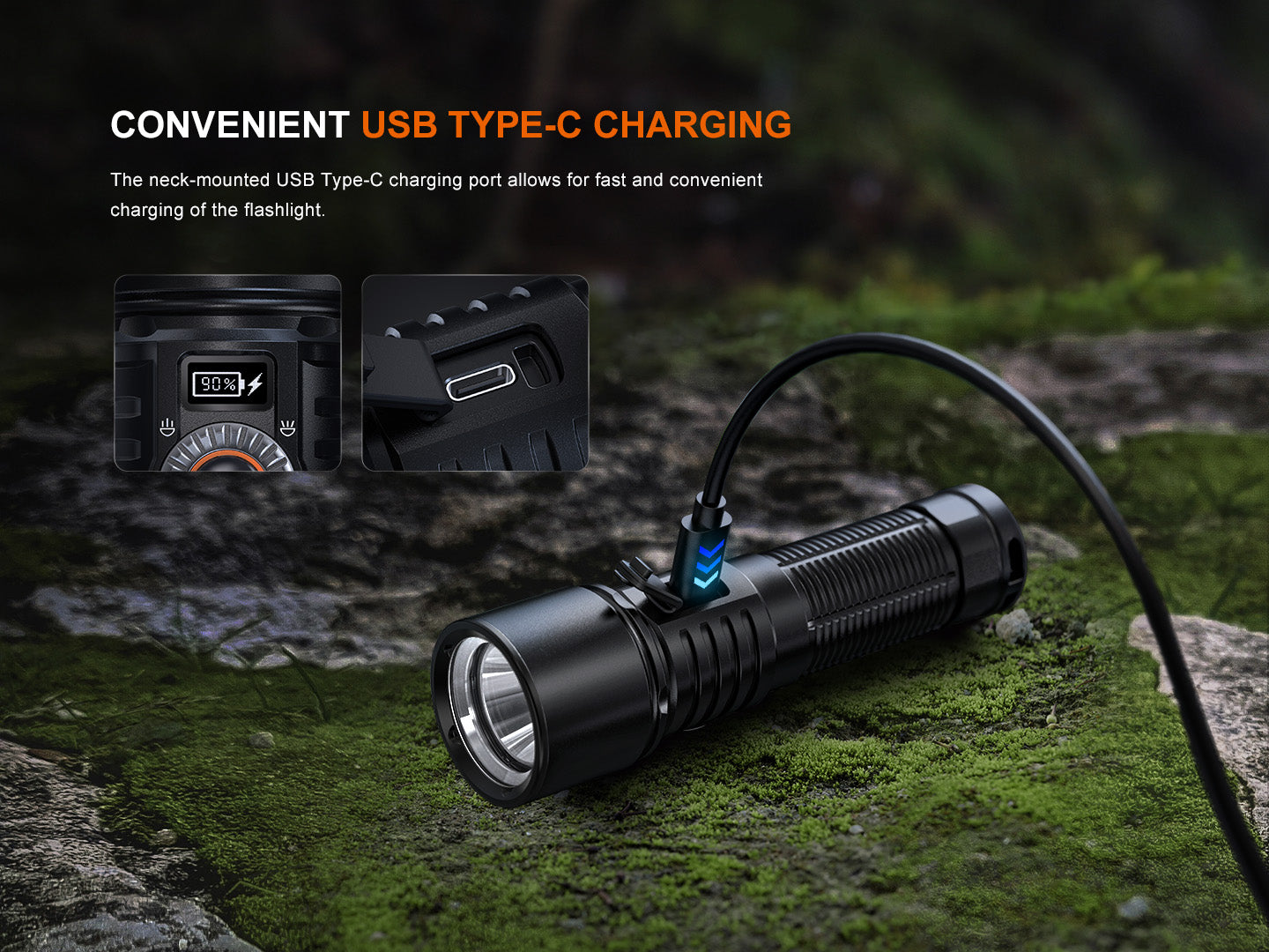 Fenix LD45R - Lampe de poche extérieure à mise au point numérique - 2800 lumens - Revendeur Officiel Lampes FENIX depuis 2008 | Votre Boutique en ligne FENIX®