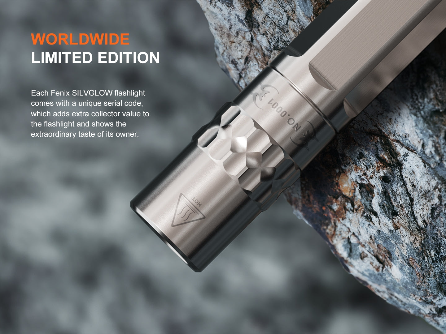 Fenix SILVGLOWN - Lampe de poche porte clé édition limitée - 100 lumens - Revendeur Officiel Lampes FENIX depuis 2008 | Votre Boutique en ligne FENIX®