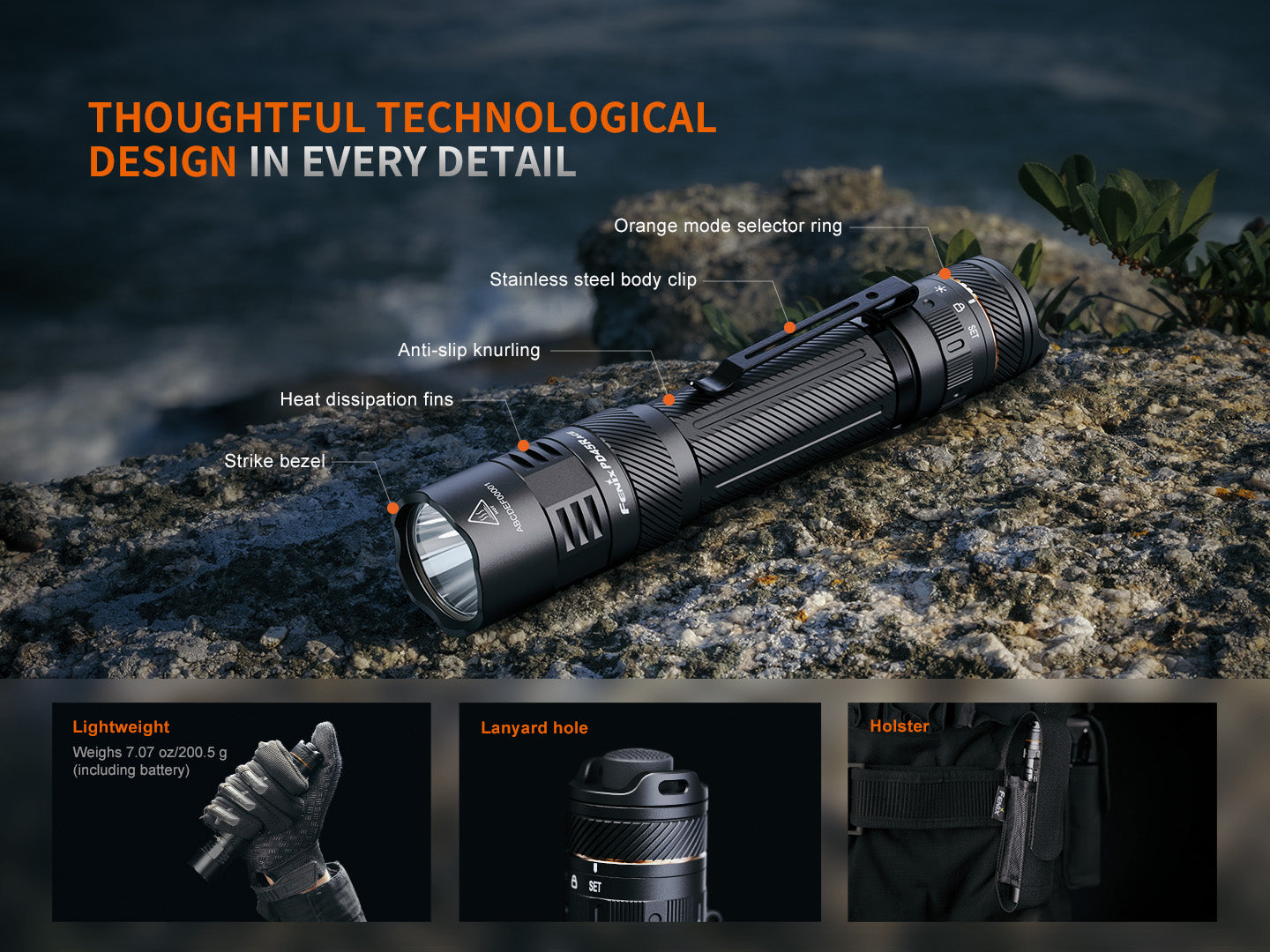Fenix PD45R ACE - Lampe de poche tactique multi-mode - 3200 lumens - Revendeur Officiel Lampes FENIX depuis 2008 | Votre Boutique en ligne FENIX®