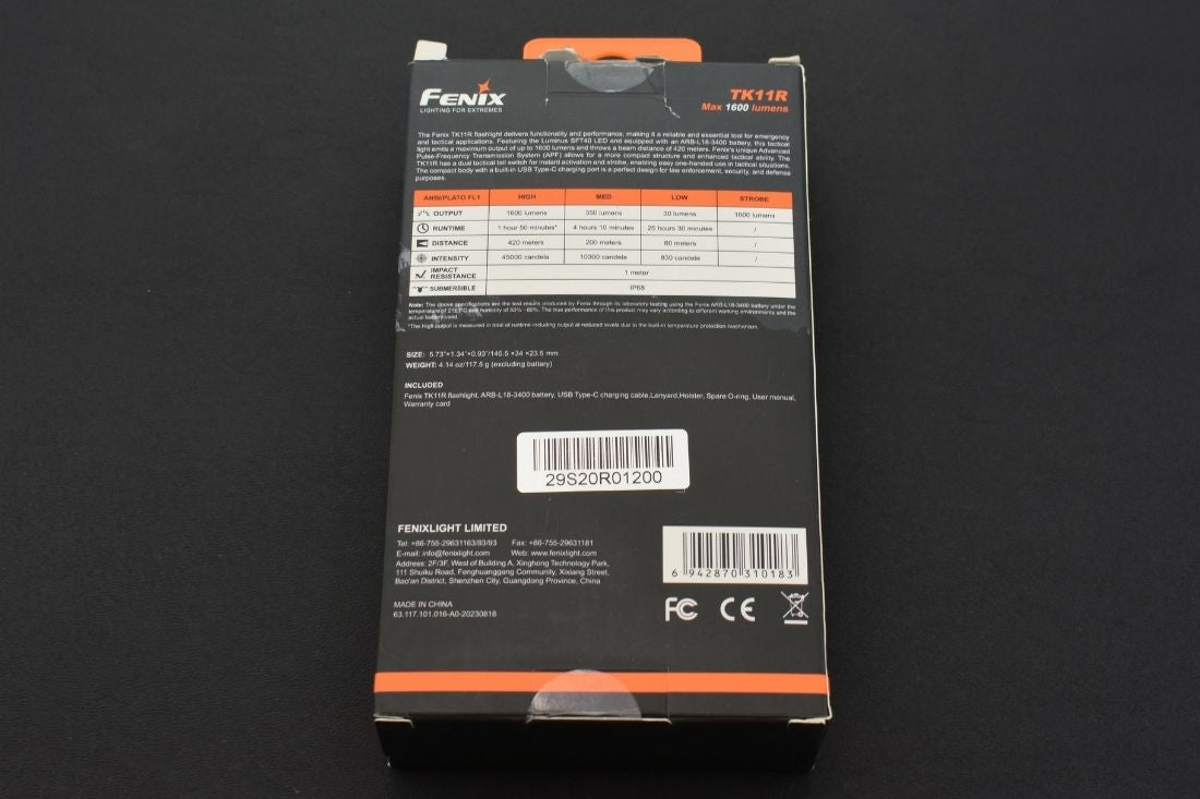 Fenix occasion - OCF143 TK11R - Revendeur Officiel Lampes FENIX depuis 2008 | Votre Boutique en ligne FENIX®