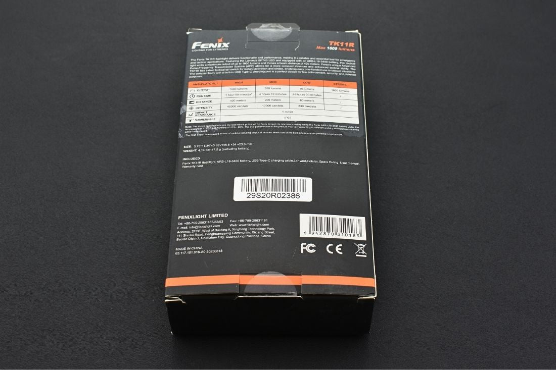 Fenix occasion - OCF144 TK11R - Revendeur Officiel Lampes FENIX depuis 2008 | Votre Boutique en ligne FENIX®