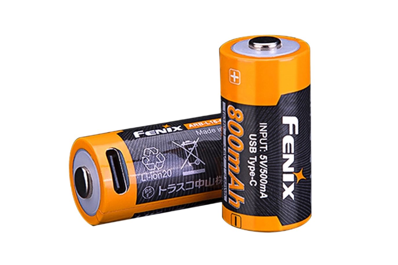Fenix ARBL16-800UP Batterie rechargeable 3.6V - 800 mAh - Revendeur Officiel Lampes FENIX depuis 2008 | Votre Boutique en ligne FENIX®