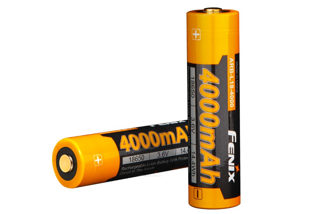 Fenix ARB-L18-4000 Batterie rechargeable 3.6V - 4000 mAh - Revendeur Officiel Lampes FENIX depuis 2008 | Votre Boutique en ligne FENIX®