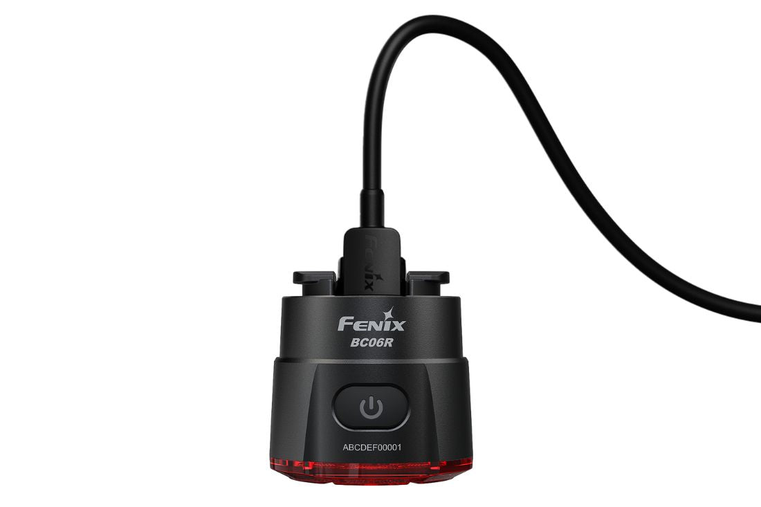 Fenix BC06R - Feu arrière de vélo à détection de freinage intelligent - 90 lumens - Revendeur Officiel Lampes FENIX depuis 2008 | Votre Boutique en ligne FENIX®