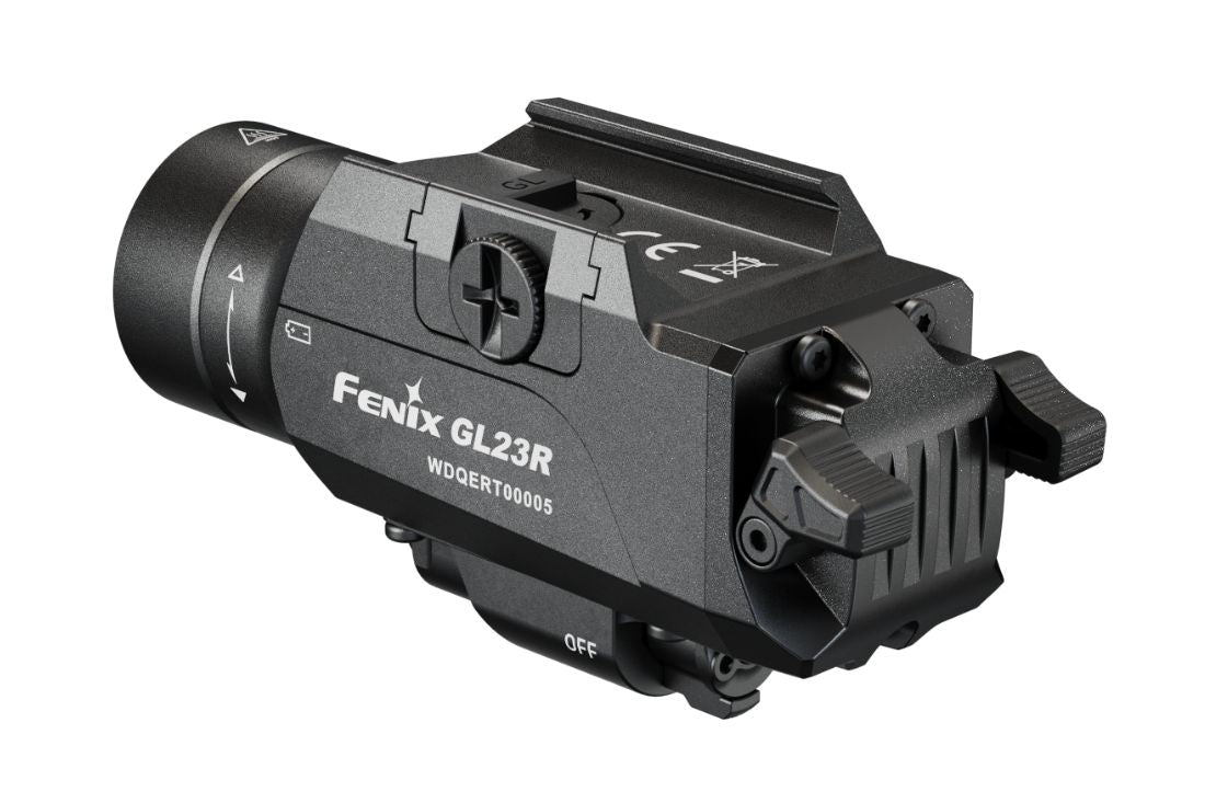 Fenix GL23R - Lampe pour arme rechargeable - Laser vert - 1200 lumens - Revendeur Officiel Lampes FENIX depuis 2008 | Votre Boutique en ligne FENIX®