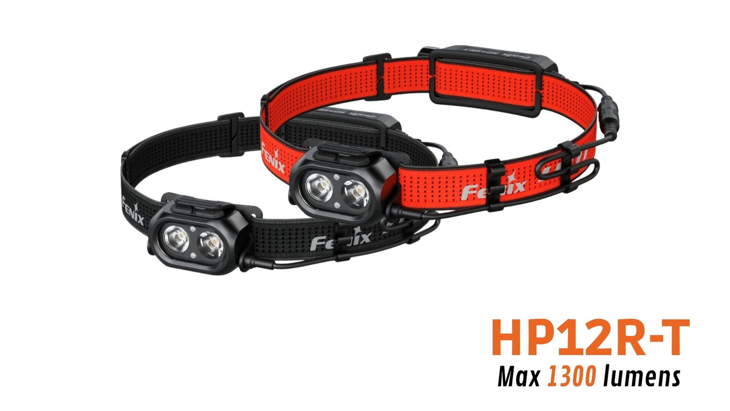 Fenix HP12R-T - Lampe frontale de trail running - 1300 lumens - Rechargeable USB-C