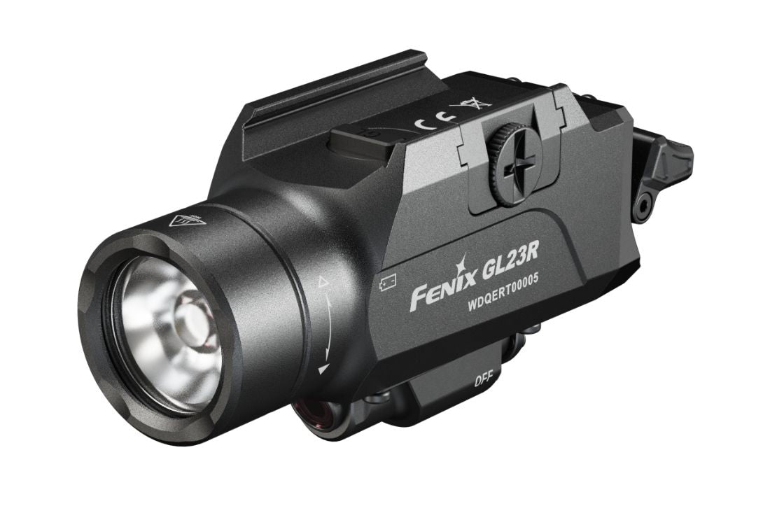 Fenix GL23R - Lampe pour arme rechargeable - Laser vert - 1200 lumens - Revendeur Officiel Lampes FENIX depuis 2008 | Votre Boutique en ligne FENIX®