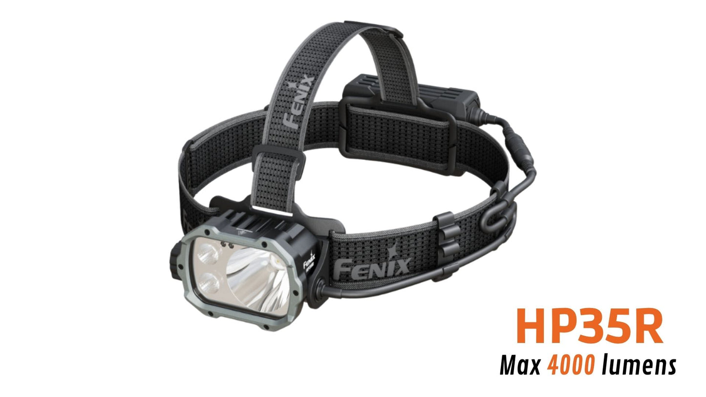 Fenix HP35R - Lampe frontale rechargeable USB-C - 4000 lumens - 450 mètres de portée - Revendeur Officiel Lampes FENIX depuis 2008 | Votre Boutique en ligne FENIX®