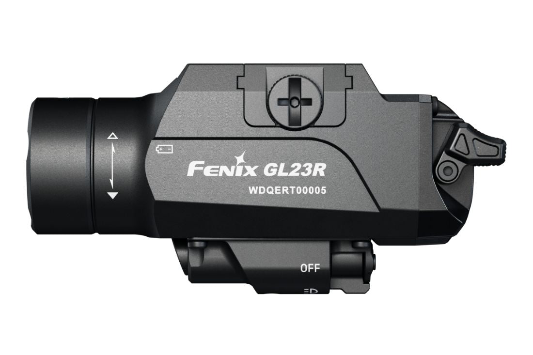 Fenix GL23R - Lampe pour arme rechargeable - Laser vert - 1200 lumens - Revendeur Officiel Lampes FENIX depuis 2008 | Votre Boutique en ligne FENIX®