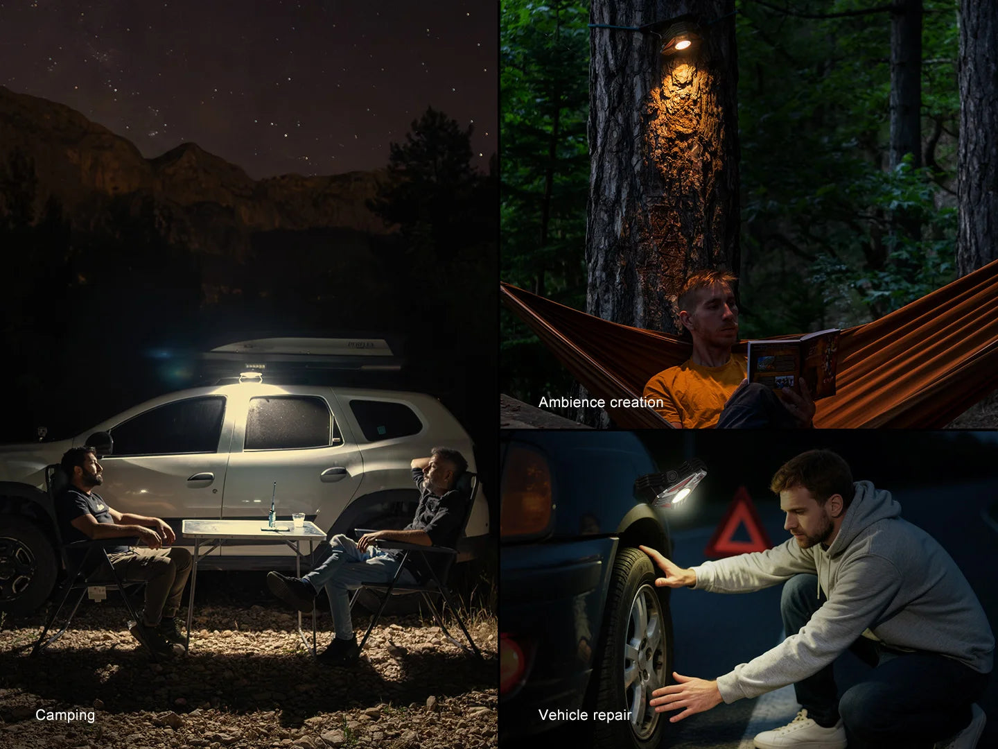 Fenix CP50R - Lanterne de camping multifonctionnelle - 5500 lumens