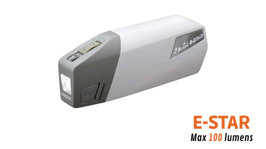Fenix ESTAR - Lampe à main auto-alimentée d'urgence - 100 lumens - Revendeur Officiel Lampes FENIX depuis 2008 | Votre Boutique en ligne FENIX®