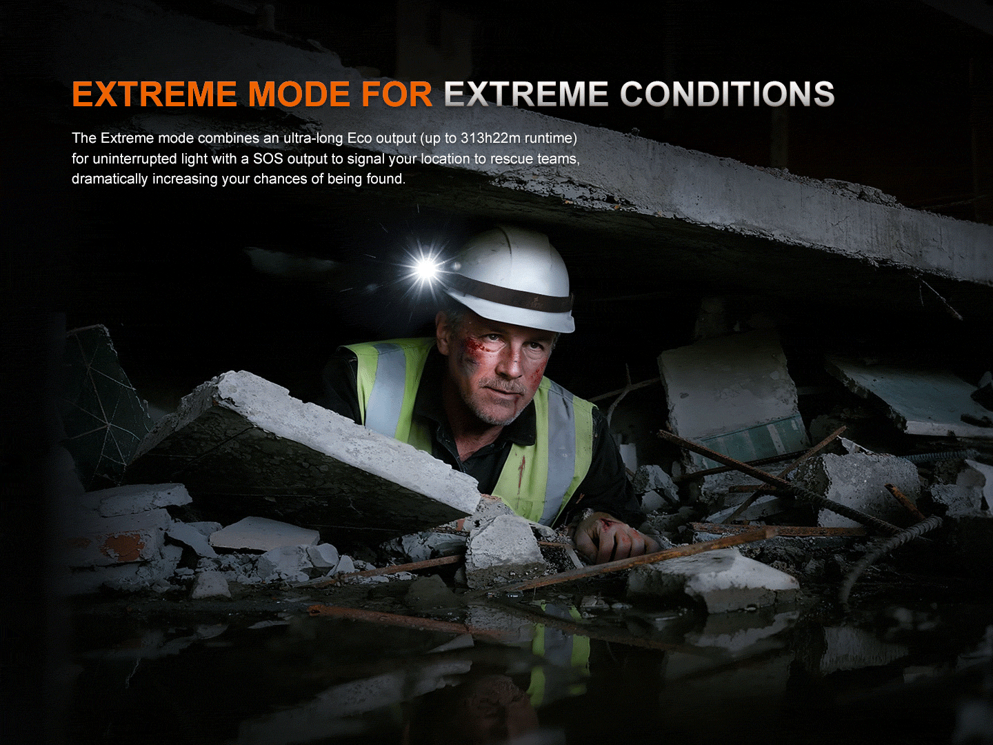 Fenix WF30RE - Lampe torche à sécurité intrinsèque - 300 lumens