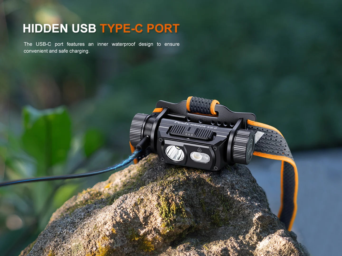 Fenix HM60R V2.0 - Lampe frontale haute performance - 1600 lumens