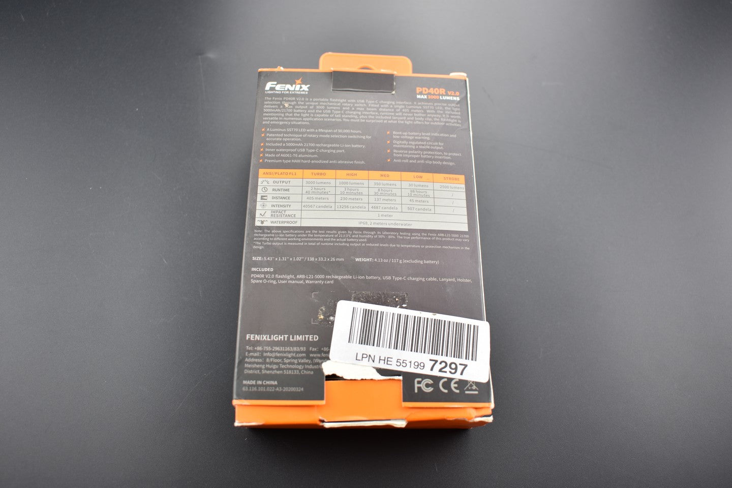 Fenix occasion - OCF150 PD40R - Revendeur Officiel Lampes FENIX depuis 2008 | Votre Boutique en ligne FENIX®