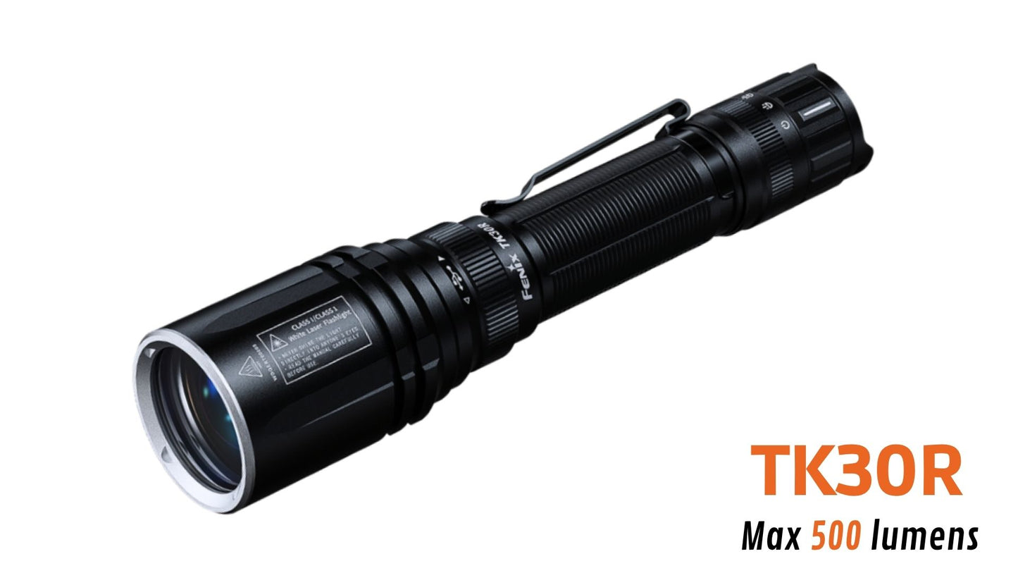 Fenix TK30R - Lampe de poche tactique à laser blanc - 500 lumens - Revendeur Officiel Lampes FENIX depuis 2008 | Votre Boutique en ligne FENIX®