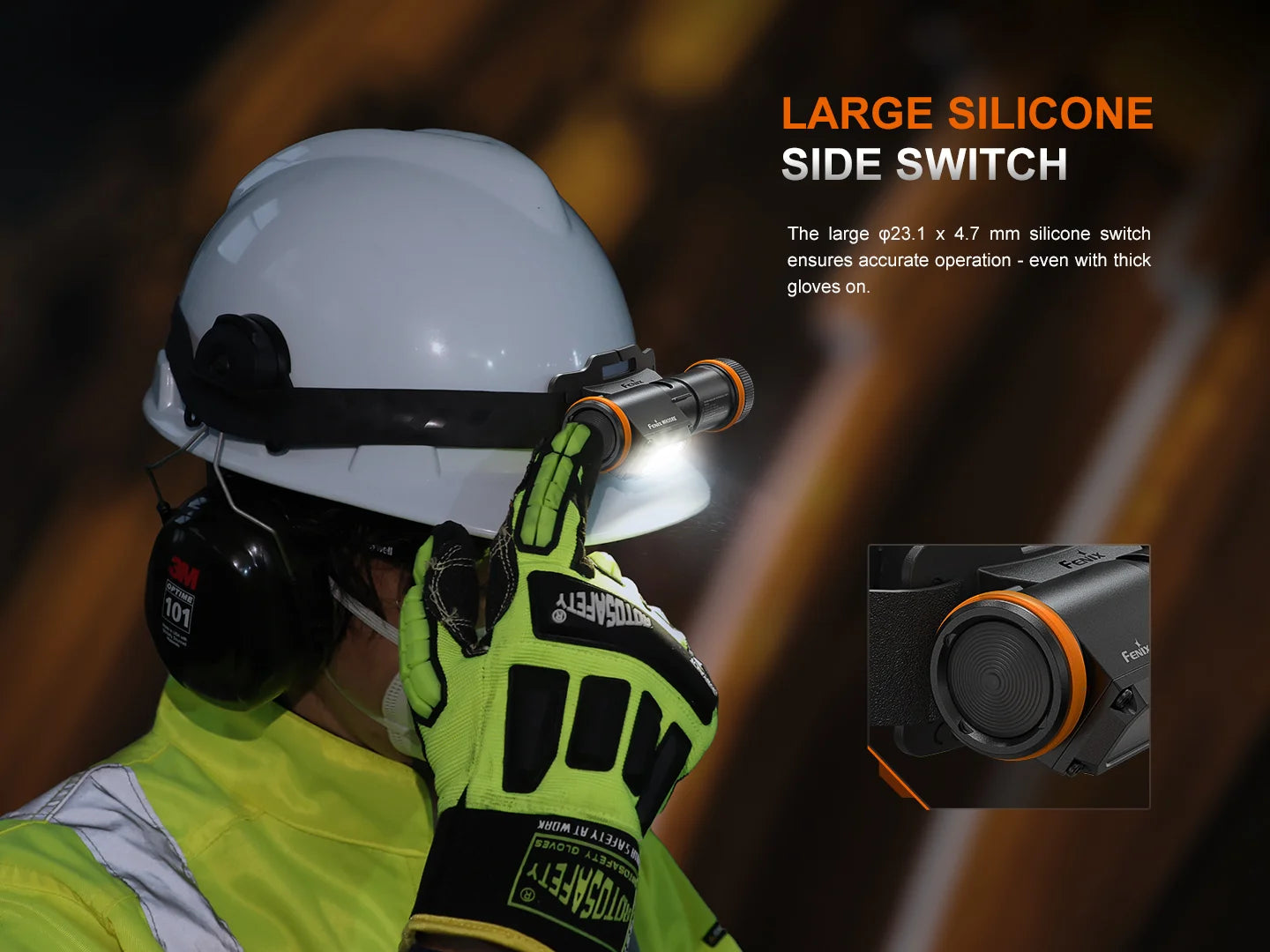 Fenix WH35RE - Lampe frontale à sécurité intrinsèque  - 280 lumens