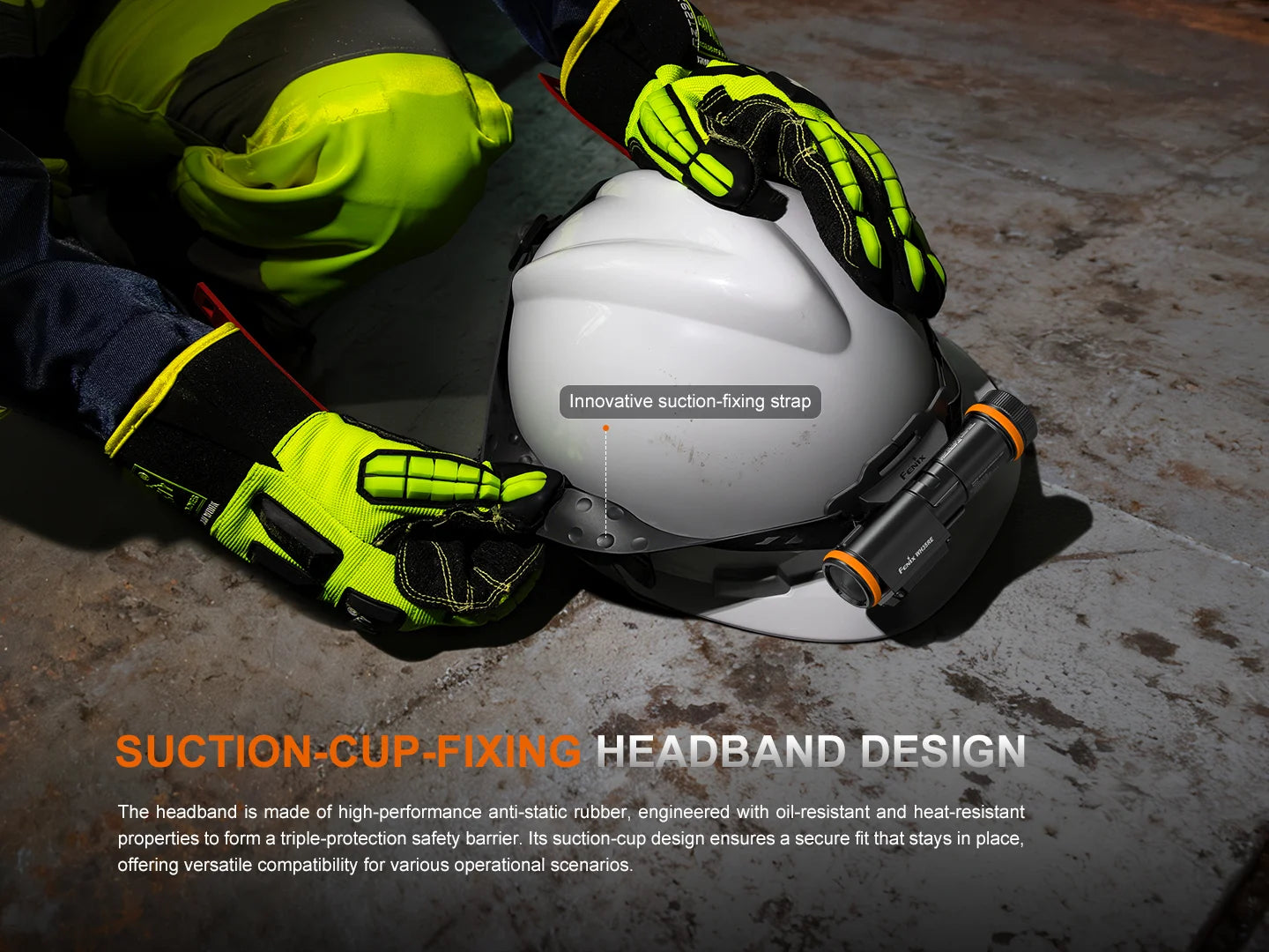 Fenix WH35RE - Lampe frontale à sécurité intrinsèque  - 280 lumens