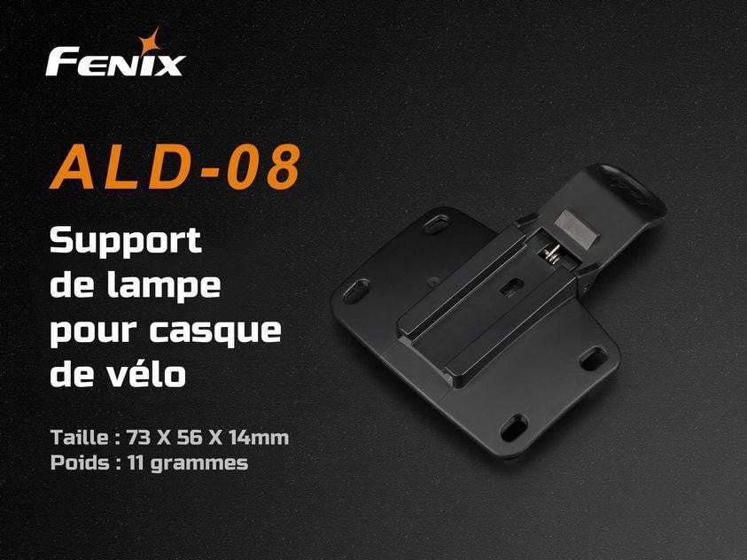 Fenix ALD-08 Support de lampe pour casque de vélo Site Officiel FENIX® - Votre boutique en ligne Fenix®