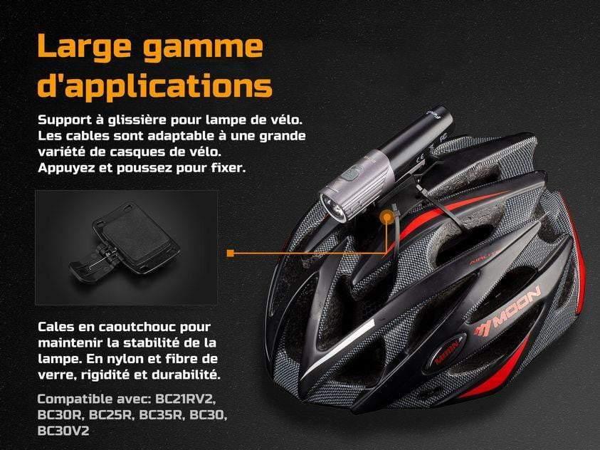 Fenix ALD-08 Support de lampe pour casque de vélo Site Officiel FENIX® - Votre boutique en ligne Fenix®