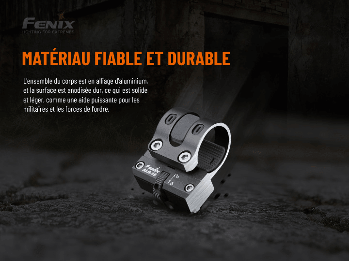 Fenix ALG-16 - Support de lampe pour rail M-Lok Revendeur Officiel Lampes FENIX depuis 2008 | Votre Boutique en ligne FENIX®