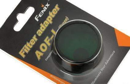 Fenix AOF-L filtre, vert 40 mm Site Officiel FENIX® - Votre boutique en ligne Fenix®