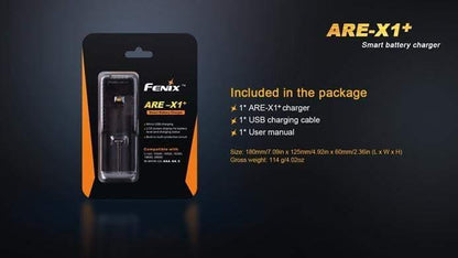 Fenix ARE-X1 + chargeur intelligent Site Officiel FENIX® - Votre boutique en ligne Fenix®