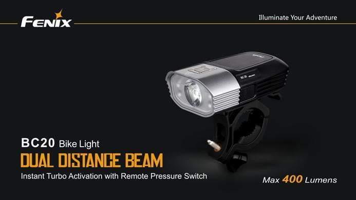 Fenix BC20 - 400 Lumens Site Officiel FENIX® - Votre boutique en ligne Fenix®
