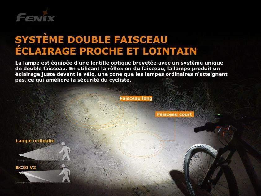 Fenix BC30 V2.0 - 2200 lumens - avec télécommande sans fil Site Officiel FENIX® - Votre boutique en ligne Fenix®