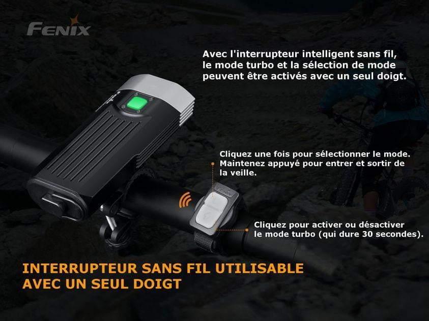 Fenix BC30 V2.0 - 2200 lumens - avec télécommande sans fil Site Officiel FENIX® - Votre boutique en ligne Fenix®