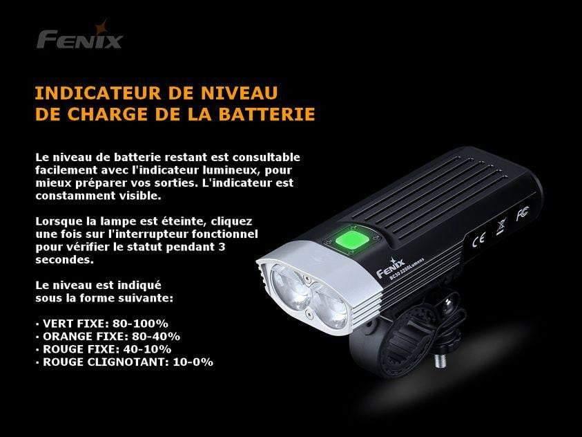 Fenix BC30 V2.0 - 2200 lumens - avec télécommande sans fil Site Officiel FENIX® - Votre boutique en ligne Fenix®