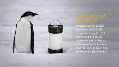Fenix CL25R - lanterne led rechargeable + pile ARB-L2 - DARK BLACK Site Officiel FENIX® - Votre boutique en ligne Fenix®