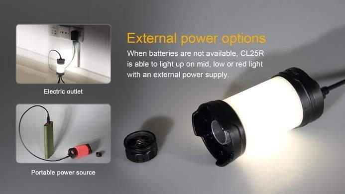 Fenix CL25R - lanterne led rechargeable + pile ARB-L2 - OLIVE GREEN Site Officiel FENIX® - Votre boutique en ligne Fenix®