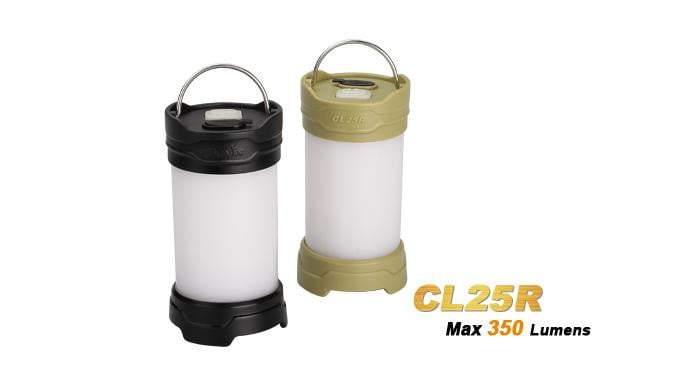 Fenix CL25R - lanterne led rechargeable + pile ARB-L2 - OLIVE GREEN Site Officiel FENIX® - Votre boutique en ligne Fenix®