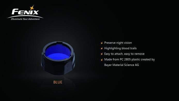 Fenix filtre AOF-S + B, bleu Site Officiel FENIX® - Votre boutique en ligne Fenix®