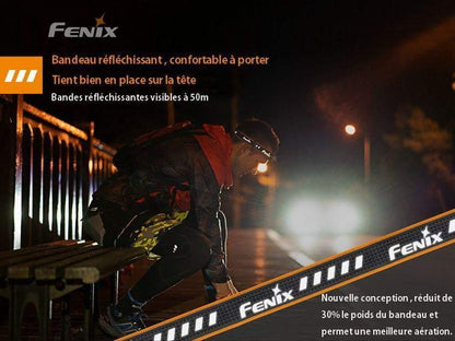 Fenix HM23 - Lampe frontale AA pile incluse - 240 lumens Site Officiel FENIX® - Votre boutique en ligne Fenix®