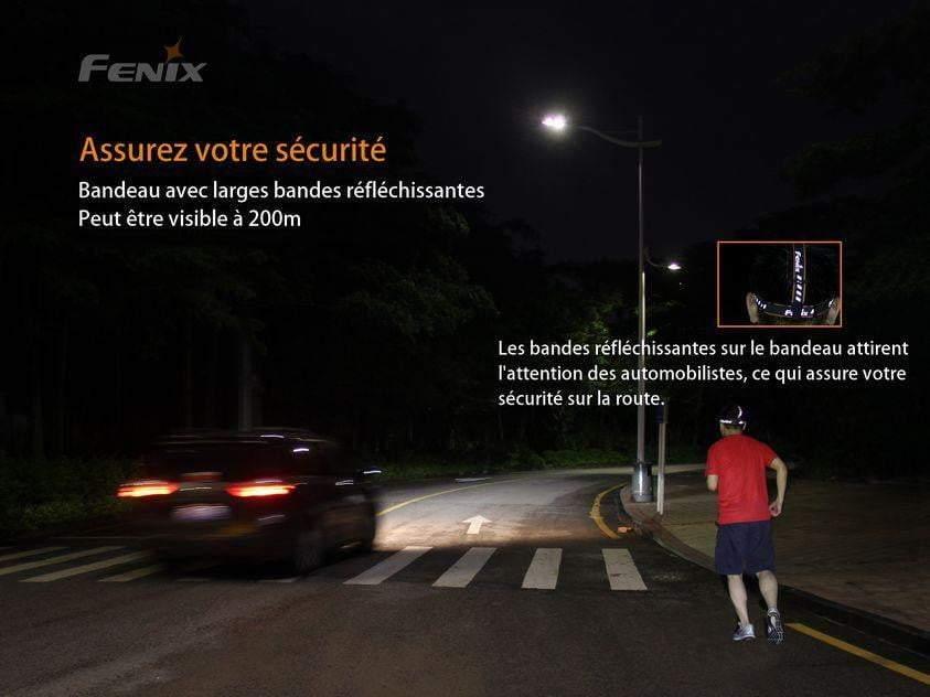 Fenix HM65R Frontale - double faisceau - 1400 lumens - rechargeable Site Officiel FENIX® - Votre boutique en ligne Fenix®