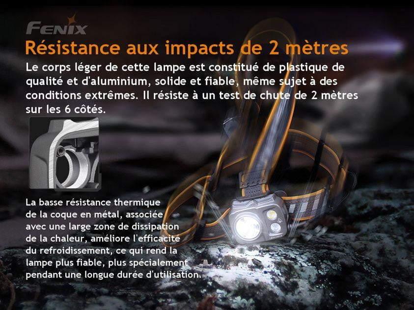 Fenix HP16R - 1700 lumens - rechargeable USB-C - pack complet Site Officiel FENIX® - Votre boutique en ligne Fenix®