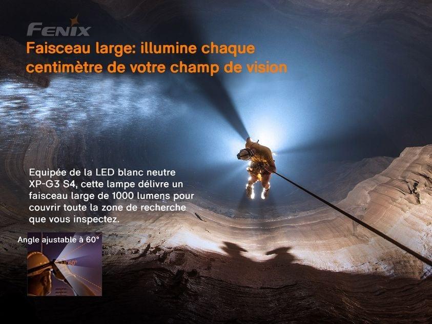 Fenix HP30R V2.0 - Frontale double faisceau - 3000 lumens Pack complet Revendeur Officiel Lampes FENIX depuis 2008 | Votre Boutique en ligne FENIX®