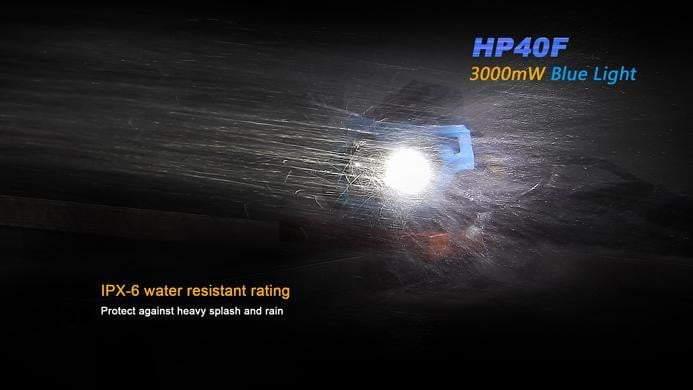Fenix HP40F - Lumière Bleu ou Blanche - 450Lumens Site Officiel FENIX® - Votre boutique en ligne Fenix®