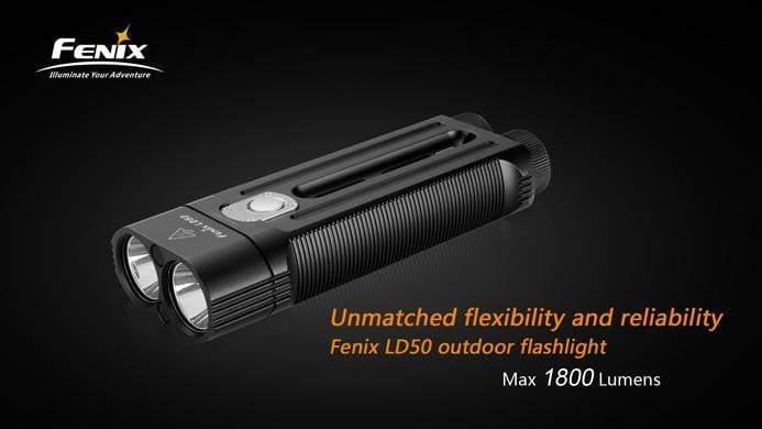 Fenix LD50 - 1800 Lumens Site Officiel FENIX® - Votre boutique en ligne Fenix®