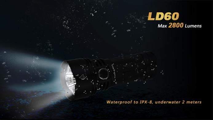 Fenix LD60 - 2800 Lumens Site Officiel FENIX® - Votre boutique en ligne Fenix®