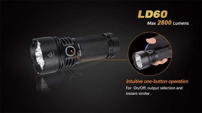 Fenix LD60 - 2800 Lumens Site Officiel FENIX® - Votre boutique en ligne Fenix®