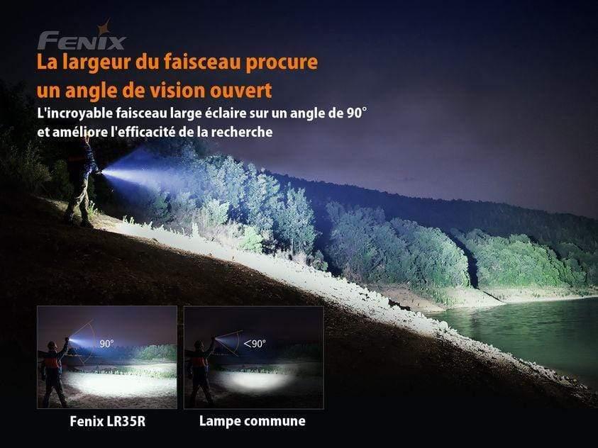 Fenix LR35R rechargeable - 10 000 lumens - pack complet Site Officiel FENIX® - Votre boutique en ligne Fenix®