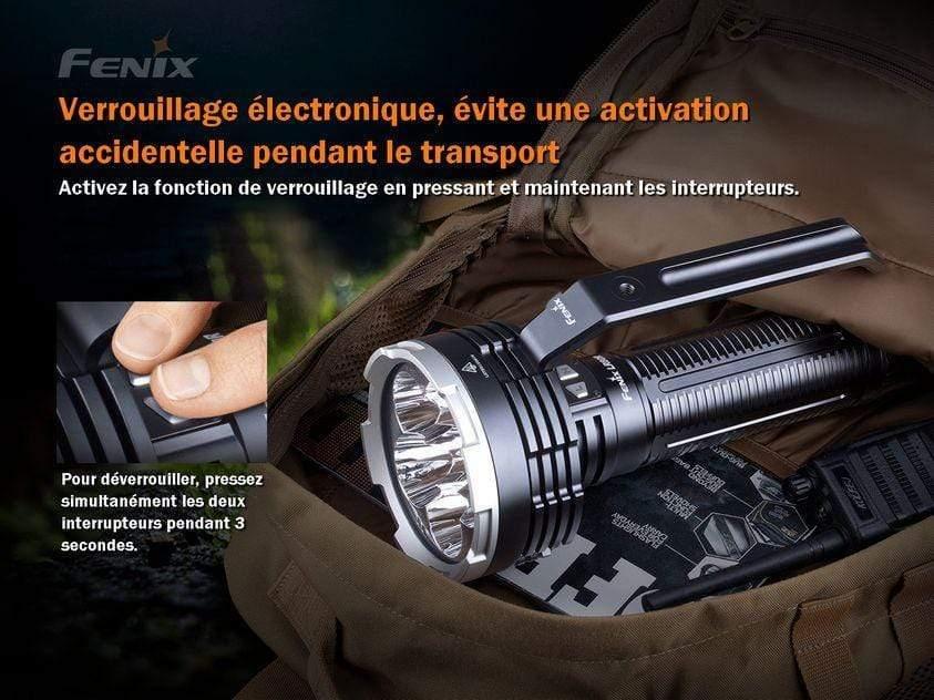 Fenix LR80R - 18 000 Lumens - lampe de recherche Site Officiel FENIX® - Votre boutique en ligne Fenix®