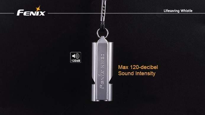Fenix NW20 Sifflet d'urgence - 120dB Site Officiel FENIX® - Votre boutique en ligne Fenix®