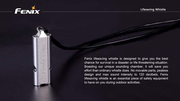 Fenix NW20 Sifflet d'urgence - 120dB Site Officiel FENIX® - Votre boutique en ligne Fenix®